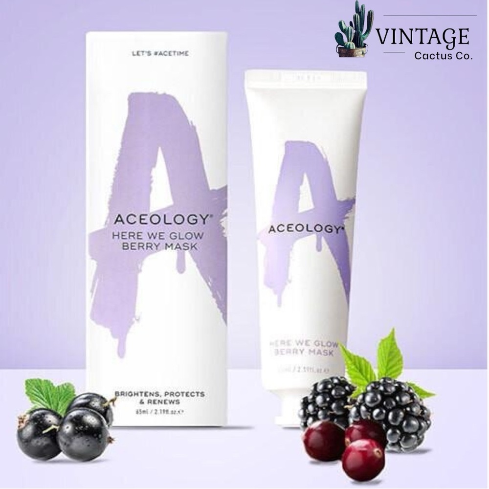 NIB! Aceology Here We Glow Berry Mask